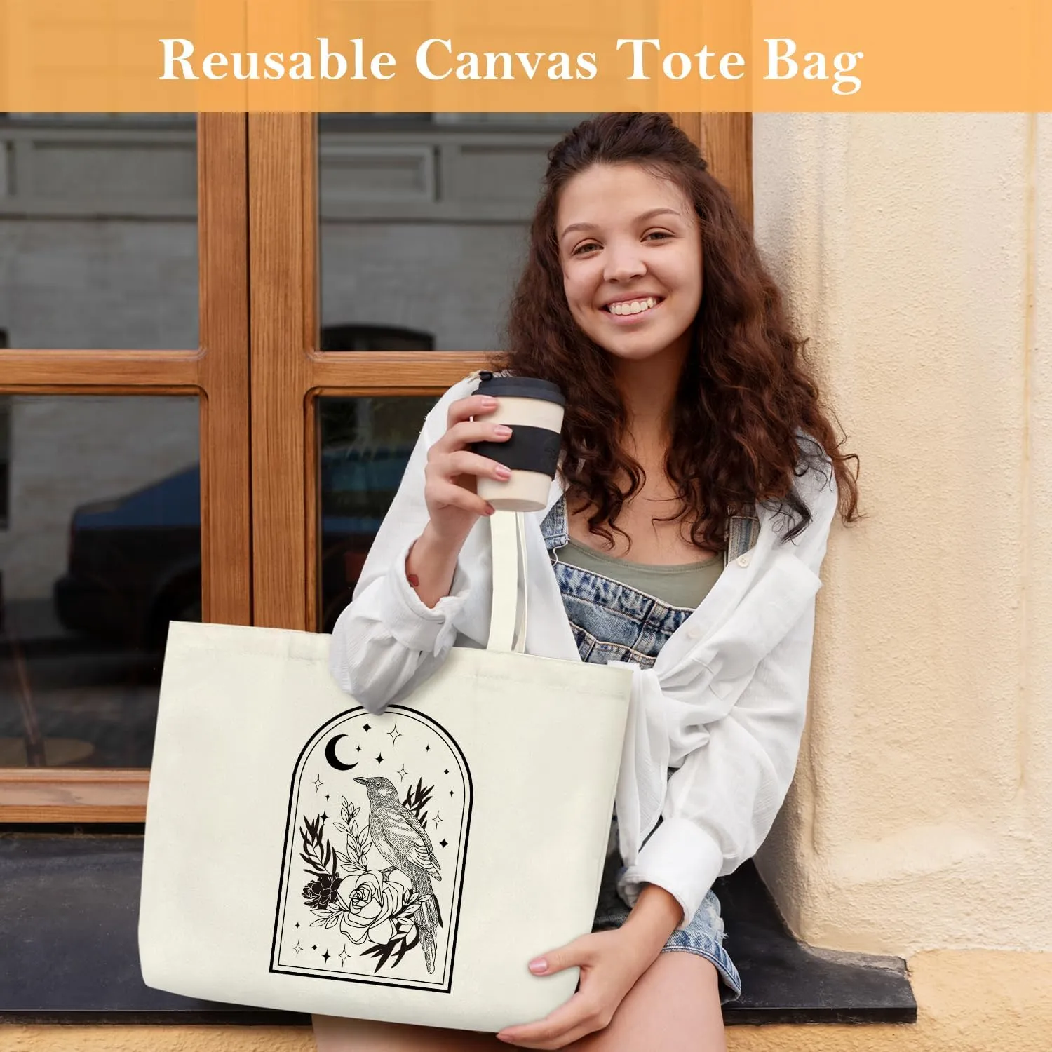 Aesthetic Canvas Tote Bag for Women Gift - Inspirational