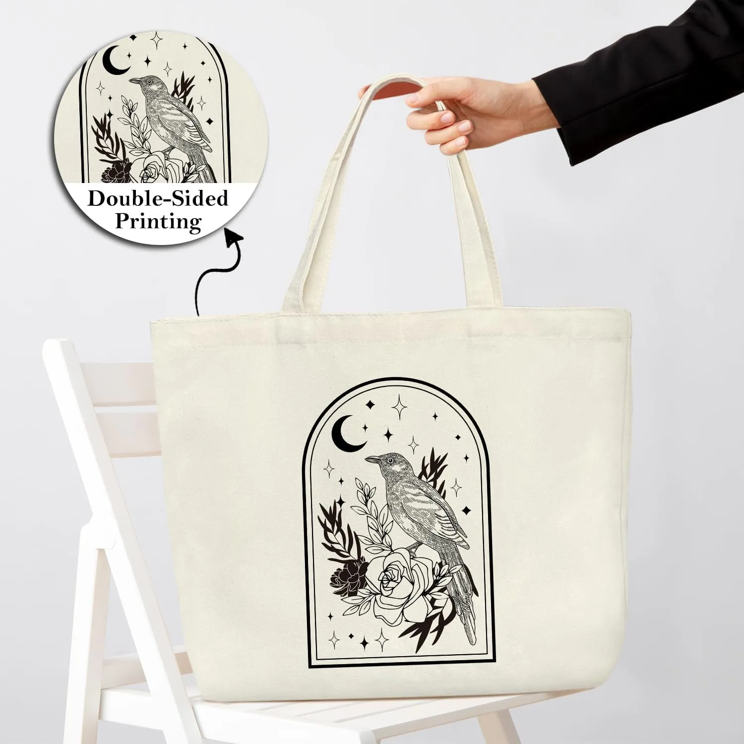 Aesthetic Canvas Tote Bag for Women Gift - Inspirational
