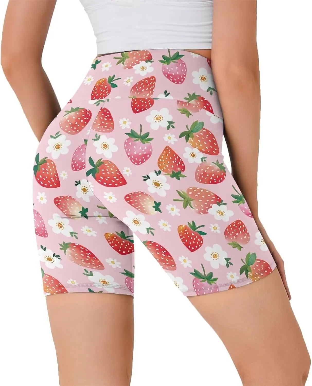 AFPANQZ Yoga Shorts Women's Yoga Slimming Seamless Legging Spring Summer Athletic Yoga Pants Seamless Stretch Pants