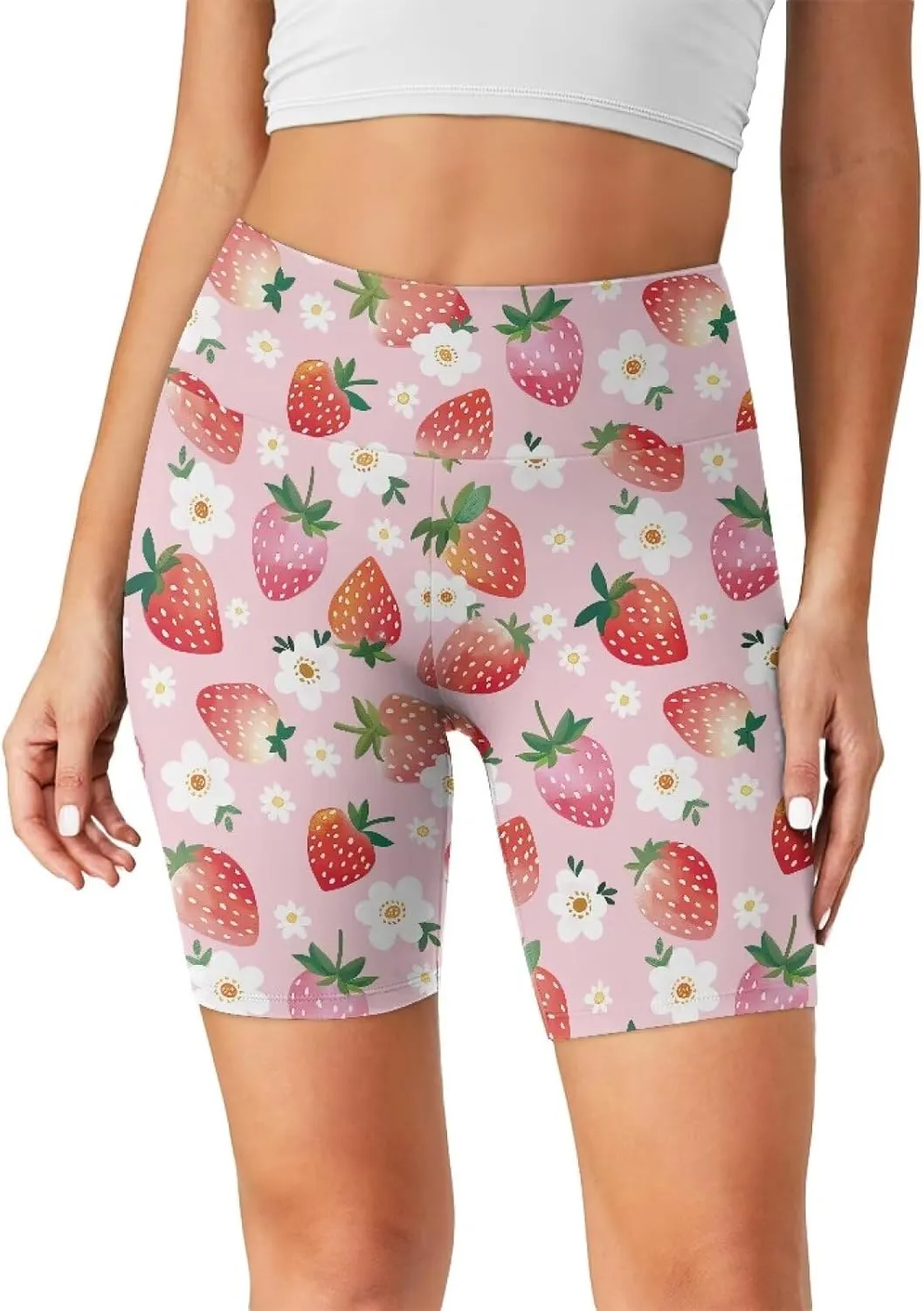 AFPANQZ Yoga Shorts Women's Yoga Slimming Seamless Legging Spring Summer Athletic Yoga Pants Seamless Stretch Pants