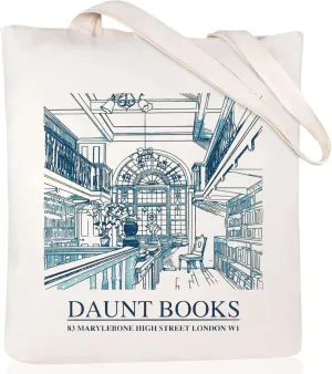Andeiltech Canvas Tote Bag Aesthetic Cute Vintage Tote Bags Book Shoulder bag Gifts Reusable Grocery Bags for Women