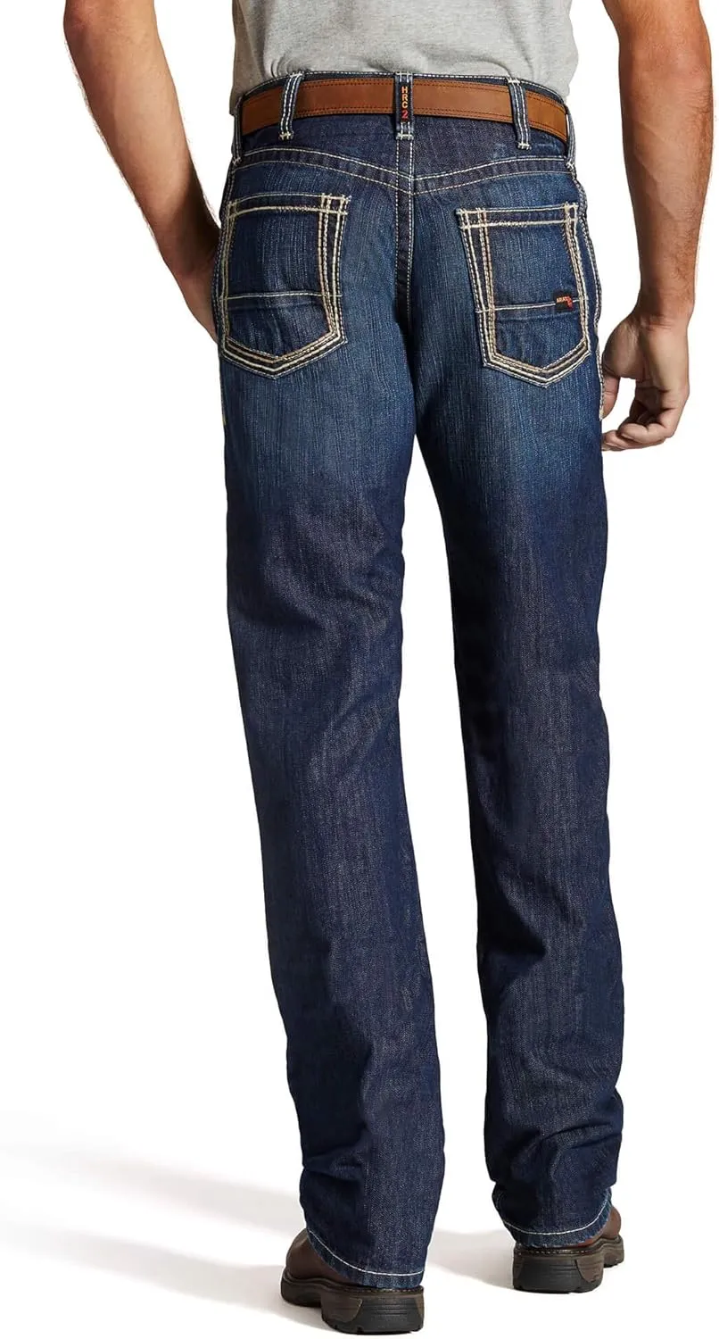 ARIAT Men's Flame Resistant M4 Relaxed Boundary Boot Cut Jean