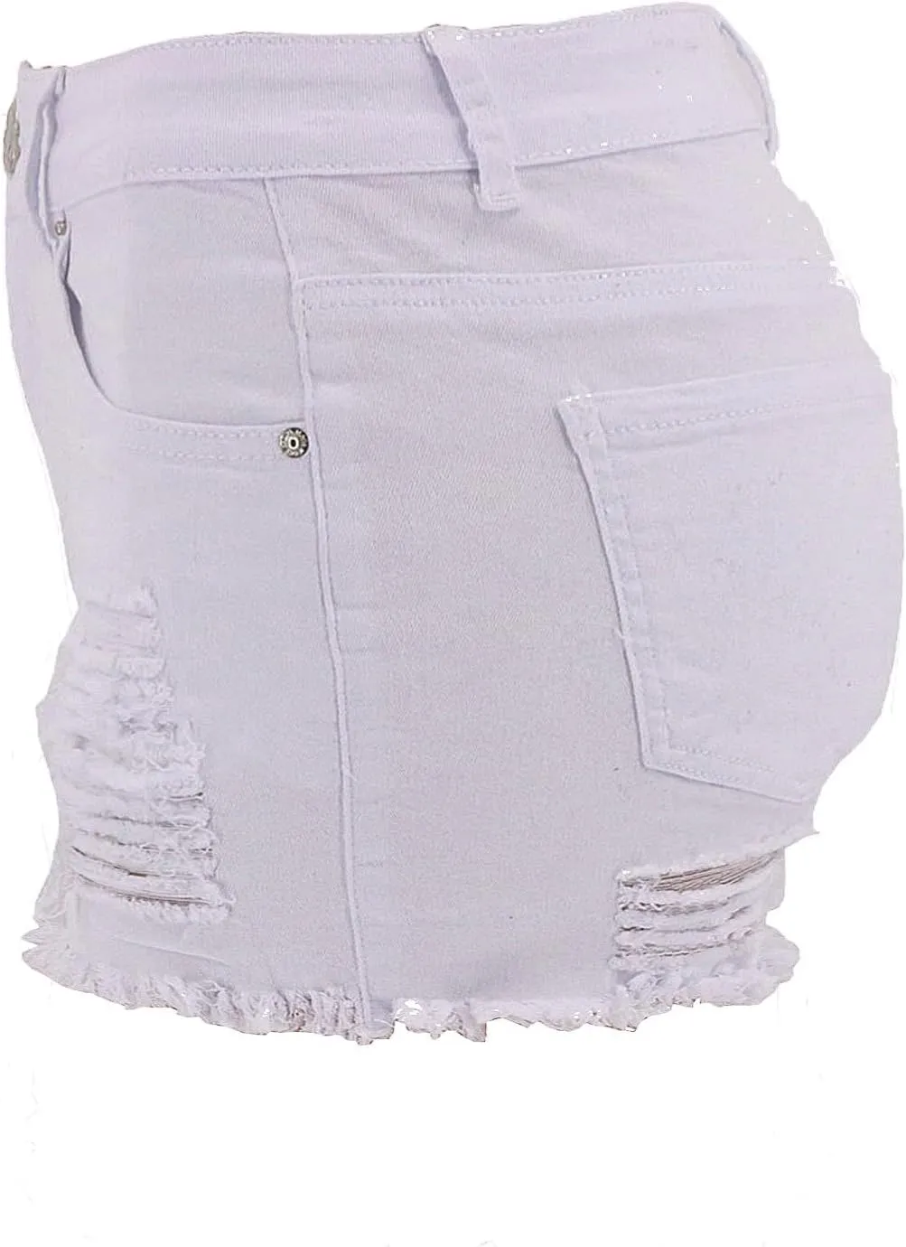 Atditama Women's Summer Ripped Jean Shorts Stretch Skinny Frayed Denim Shorts Beach Casual Women Shorts