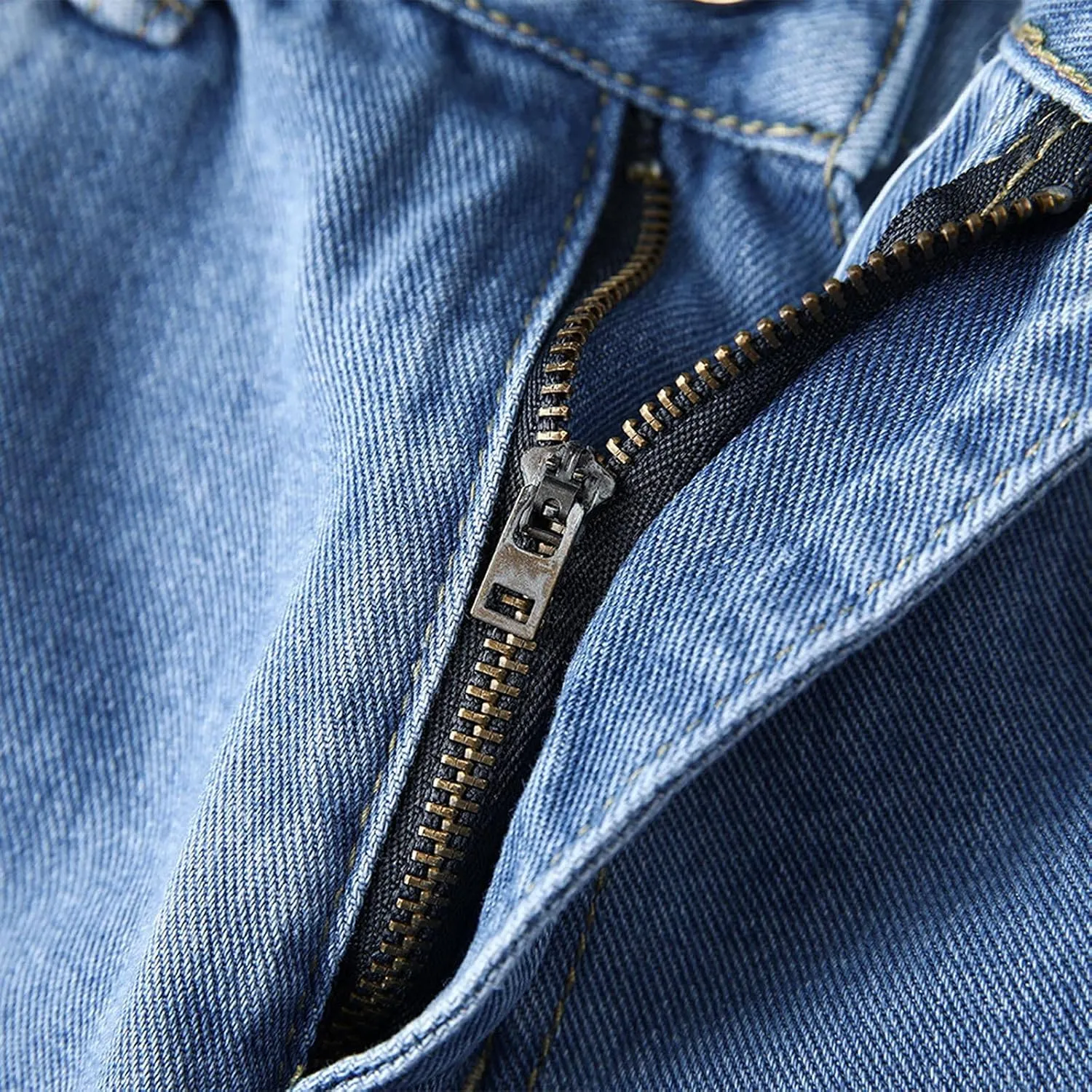 Baggy Jeans for Men Hip Hop Streetwear Wide Leg Denim Pants Relaxed Fit Trendy Casual Straight Legs Jean Work Pants