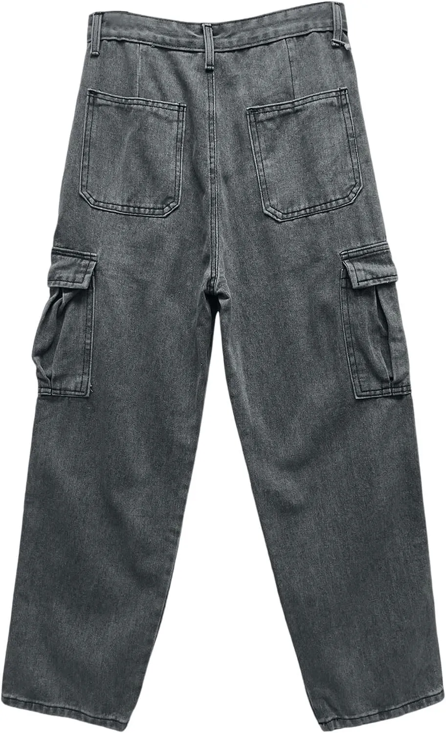 Baggy Jeans Men Y2K Relaxed Fit Fashion Aesthetic Hip Hop Streetwear Wide Leg Loose Denim Pants Trendy Comfy Vintage Trousers