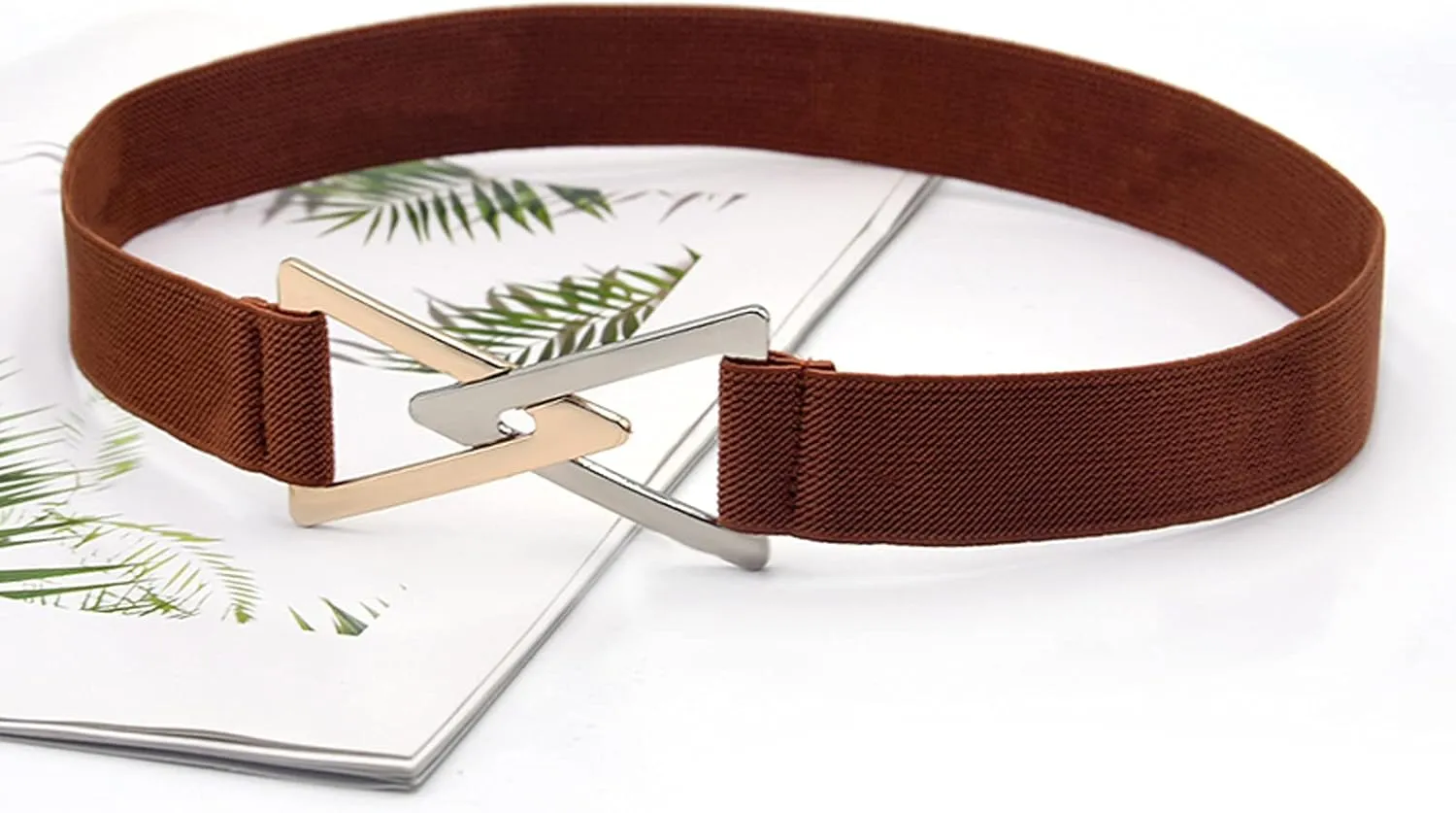 Belts Wide Fashion Elastic Waist Wide Buckle Dress Women Lady Belt Stretch Belt Belt for Skiing