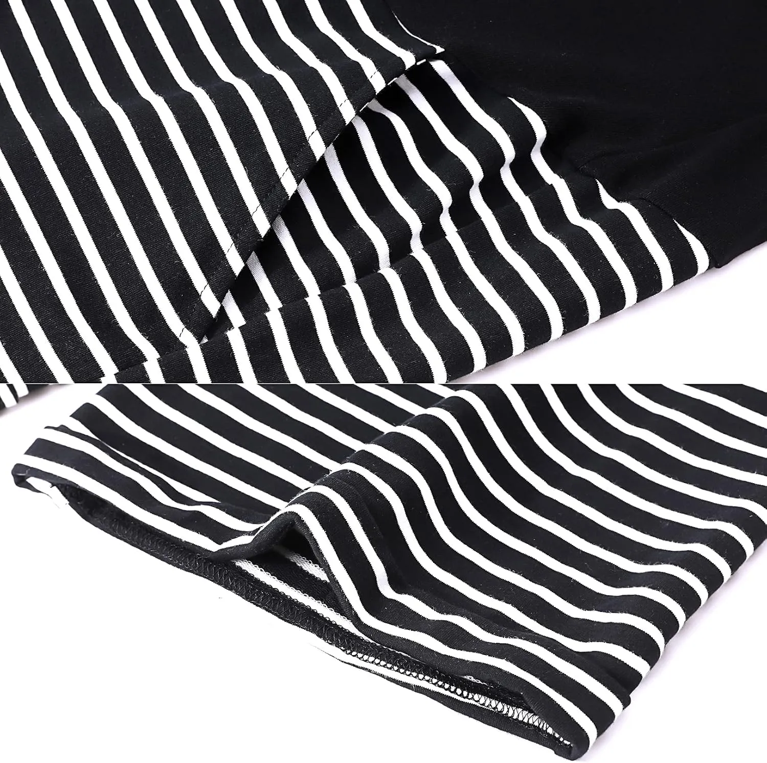 Bhome Maternity Bermuda Shorts Over The Belly Workout Loose Casual Pregnancy Pants with Pockets