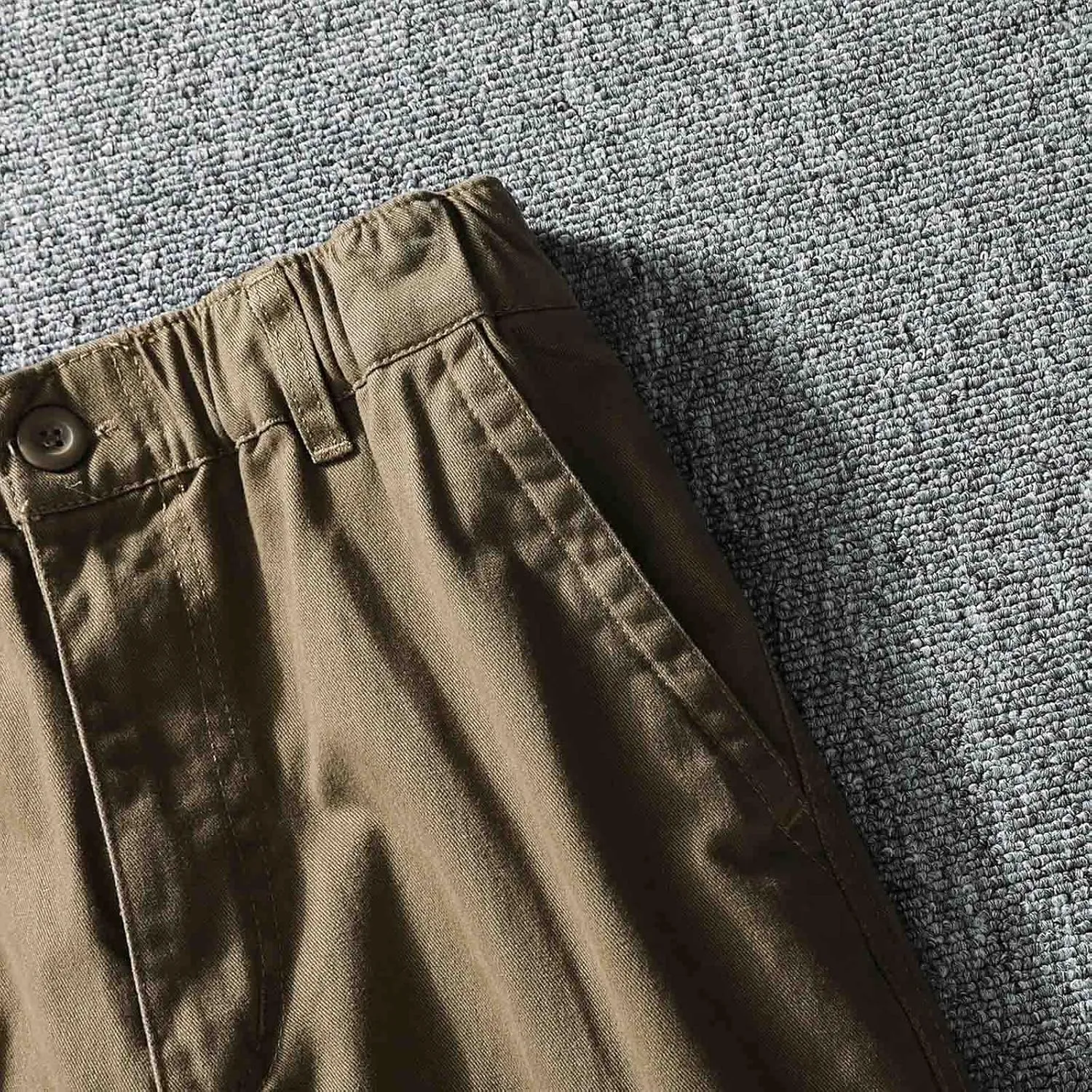 Big and Tall Men Cargo Jogger Sweat Pants Open Bottom Ripstop Hiking Work Pants Stretch Drawstring Cuffed Ankle Jogger