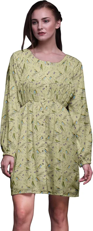 Bimba Fashion Button Down Midi Shift Dress Women Shirt Summer Causal Tunic