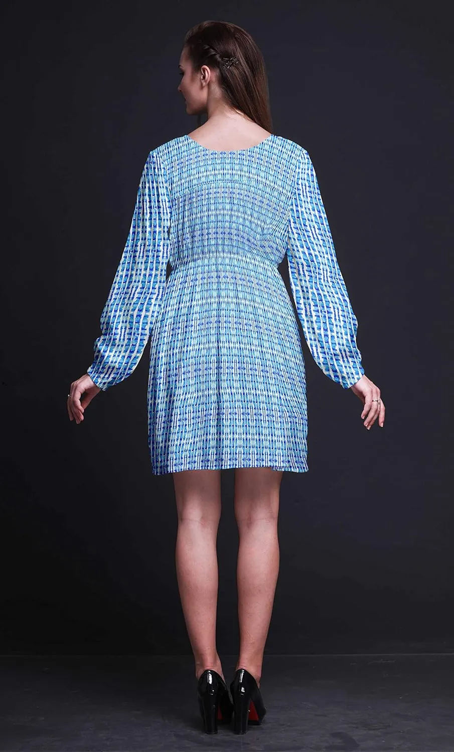 Bimba Fashion Button Down Midi Shift Dress Women Shirt Summer Causal Tunic