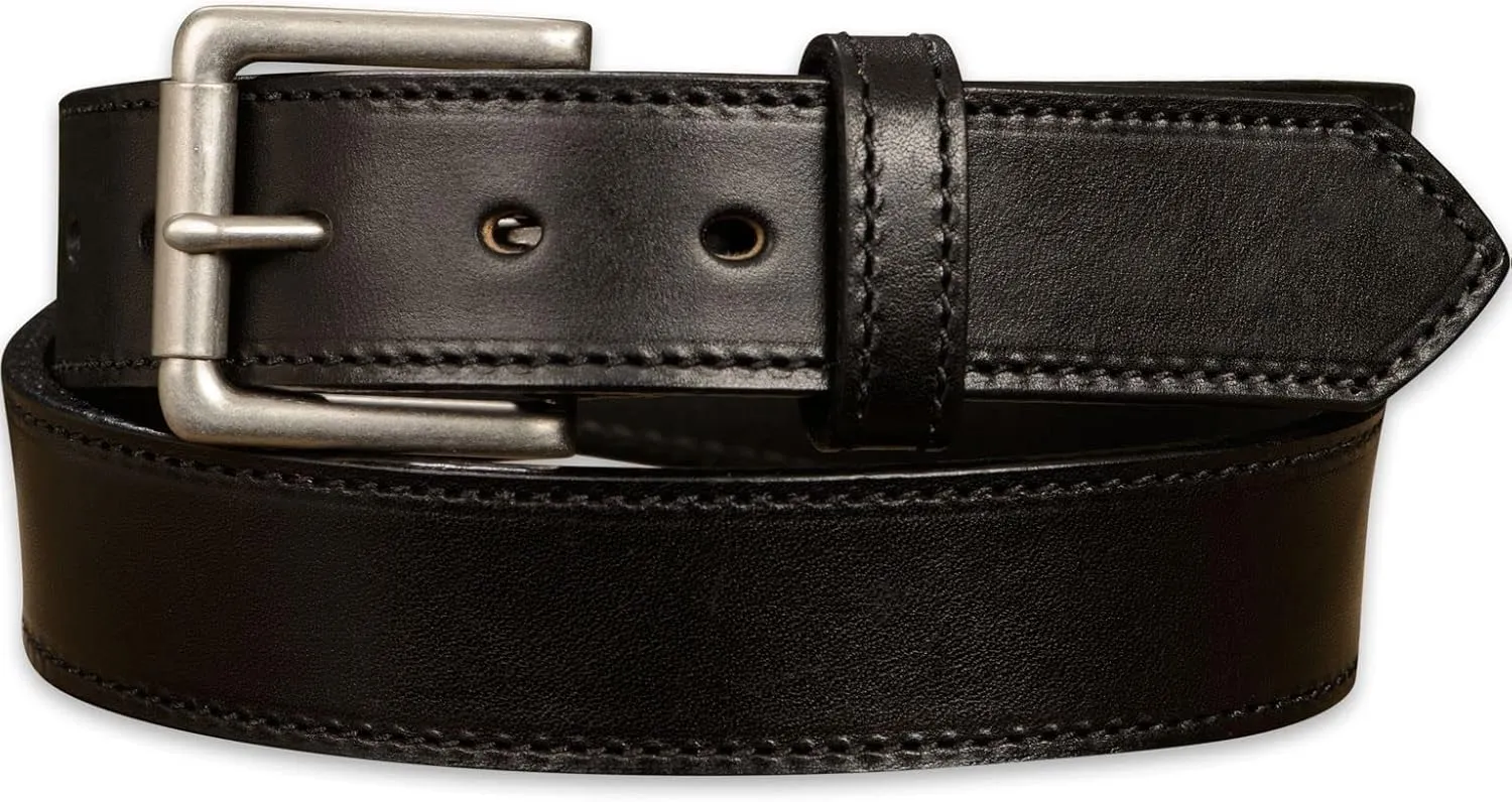 Bullhide Belts Mens Leather Belt for Work, Casual, Dress 1.50" Wide