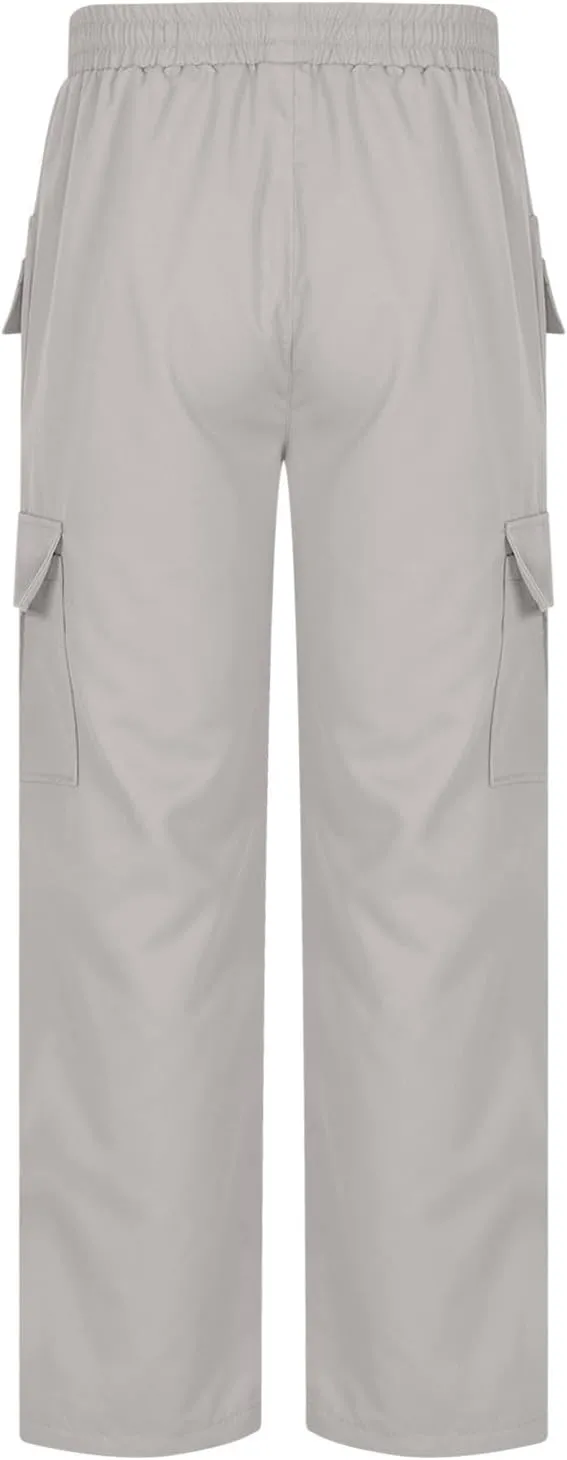 Cambkatl Men's Classic Cargo Pants Casual Stretch Outdoor Sports Hiking Sweatpants with Multi-Pockets