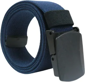Canvas Military Tactical Men Waist Belt Plastic Buckle, Breathable, Metal Free Belt, No Metal,TSA Friendly
