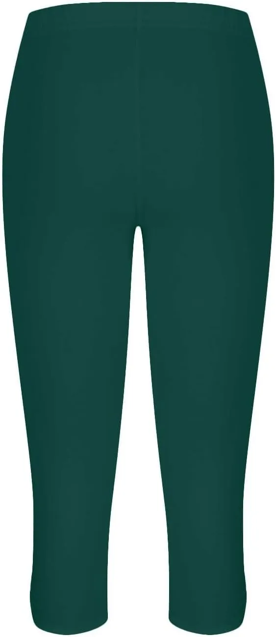 Capri Leggings for Women 2025 Tummy Control Legging Summer Cropped Pants Casual High Waist Yoga Pants