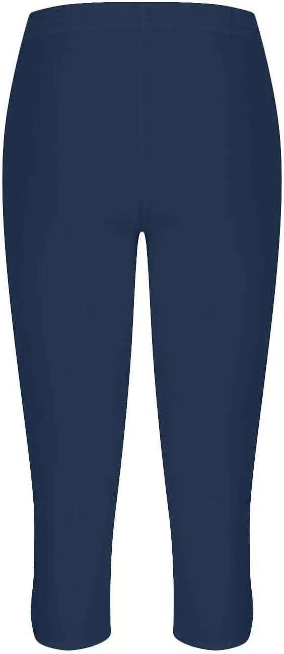 Capri Leggings for Women 2025 Tummy Control Legging Summer Cropped Pants Casual High Waist Yoga Pants