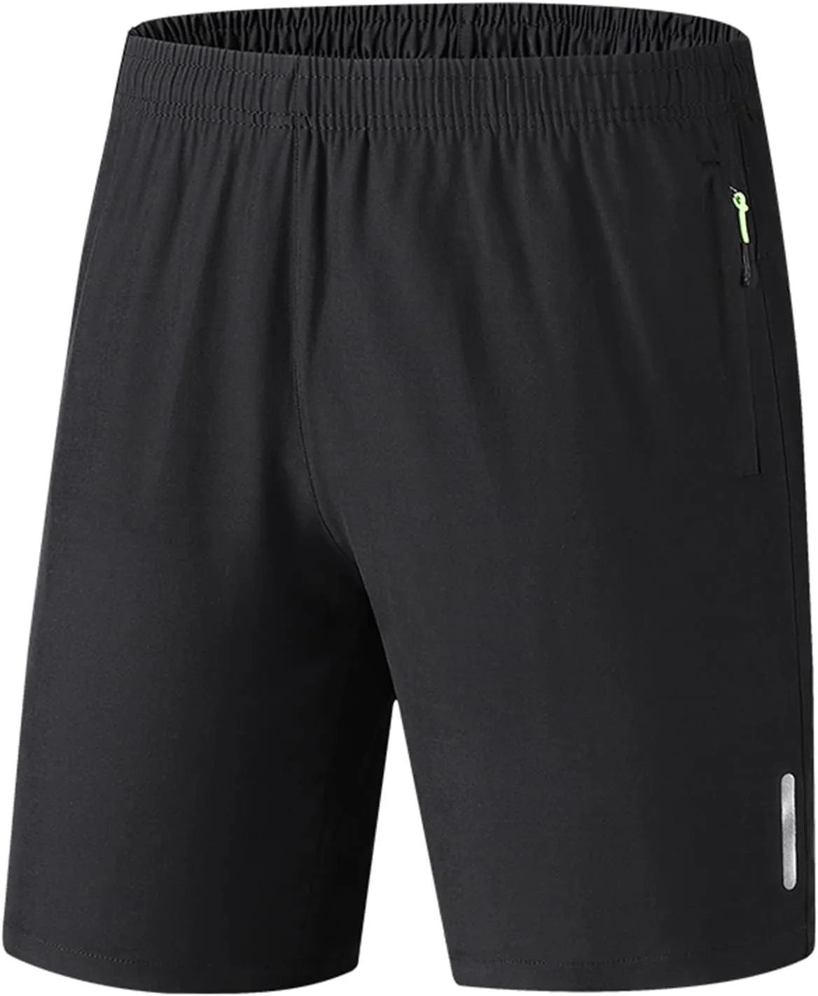 Casual Running Athletic Shorts for Men Zip Pockets Workout Gym Shorts Quick Dry Lightweight Active Sports Basketball Shortss