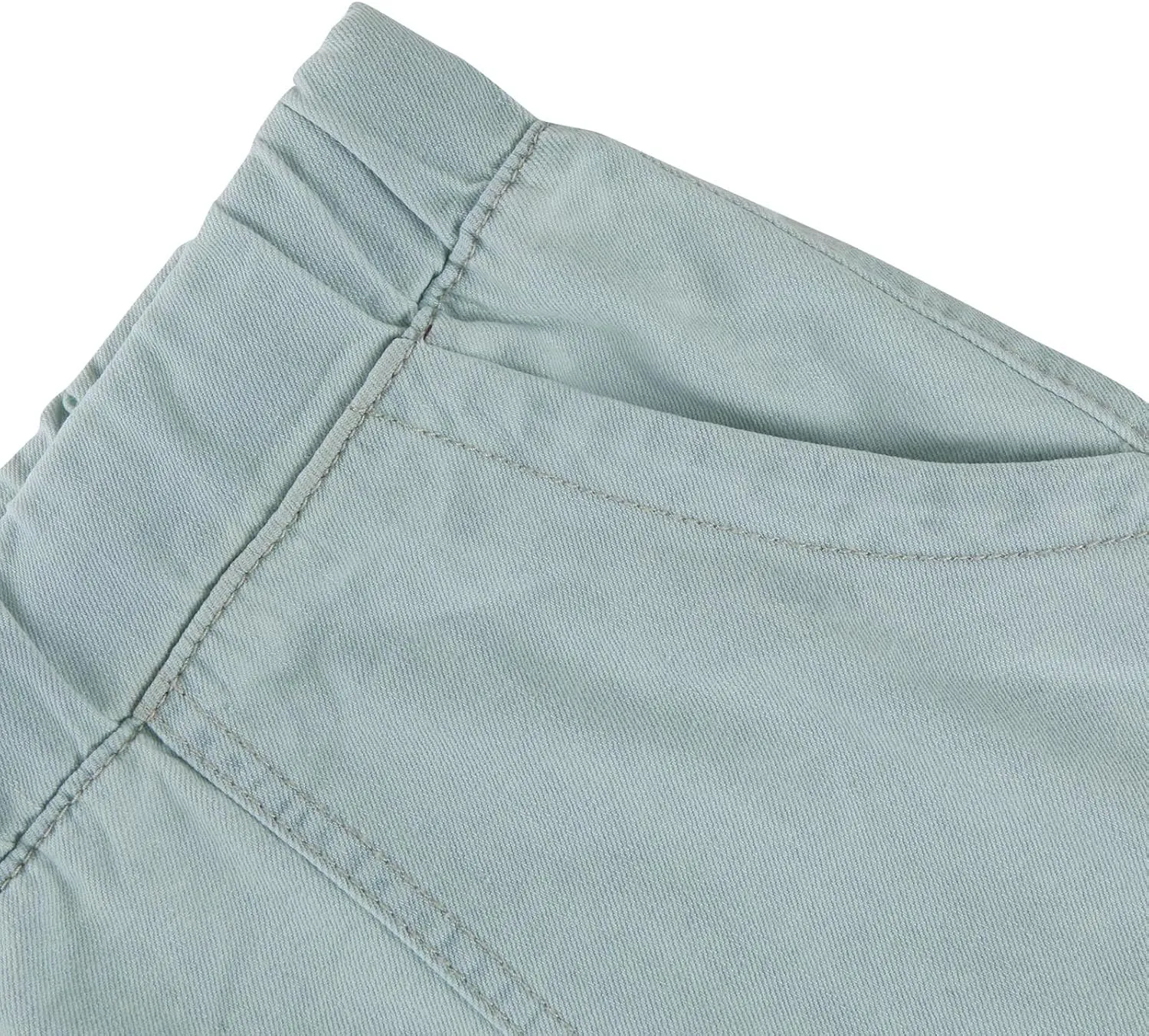 Denim Shorts Women High Waisted Stretch Drawstring Cut Off Jeans Shorts Baggy Comfy Cute Y2k Jean Shorts with Pockets