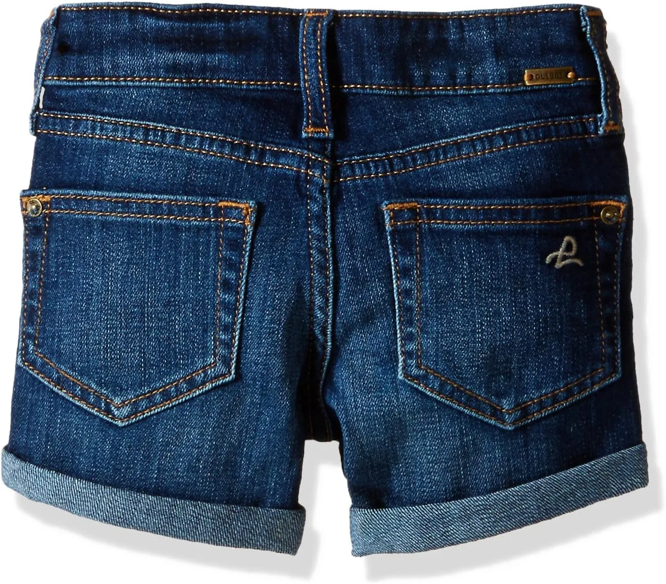 DL1961 Girls' Big Toddler Piper Rolled Cuff Short