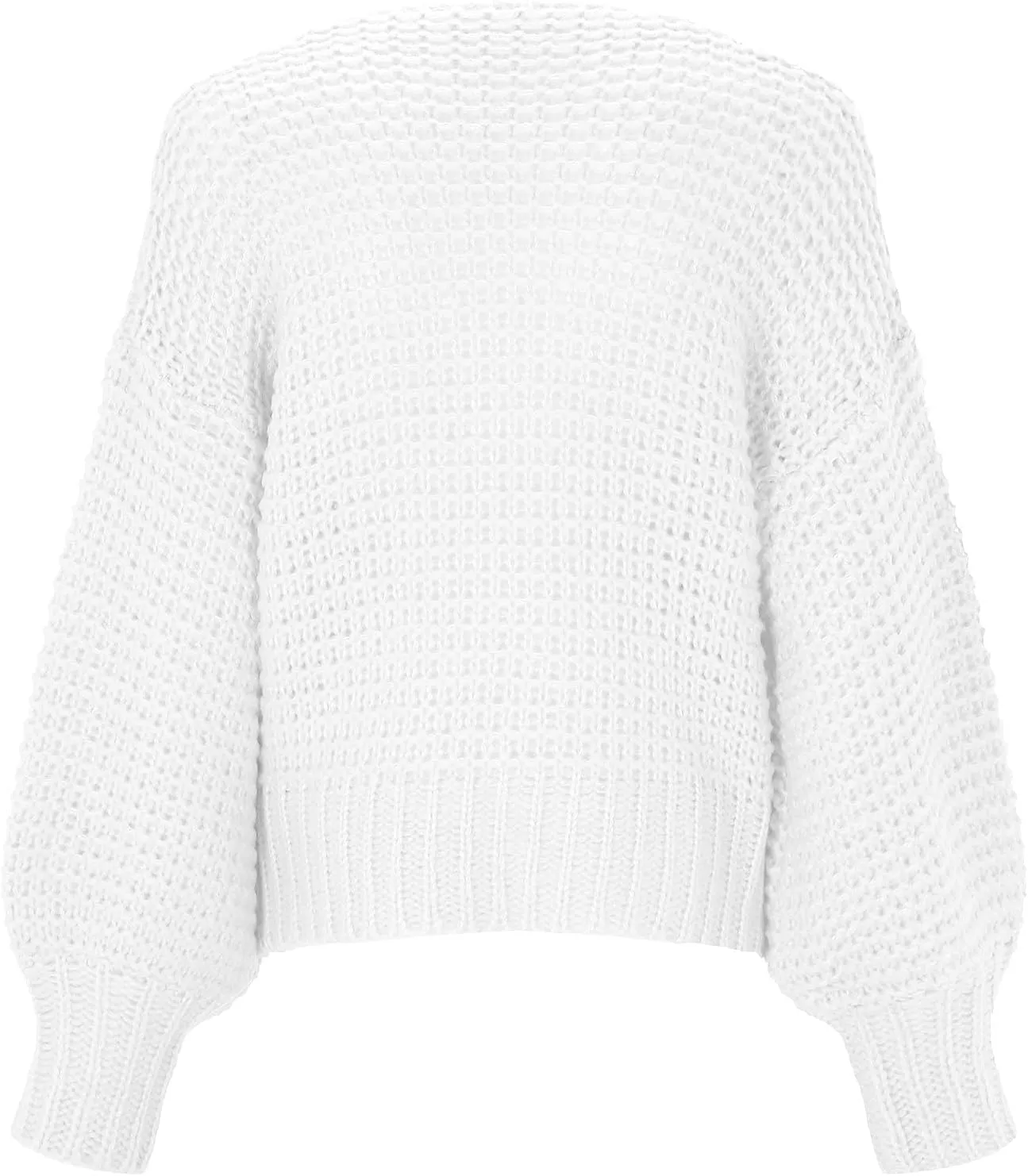 FMCHICO Women's Long Sleeve Cable Knit Cardigan Sweaters Open Front Outwear Coat