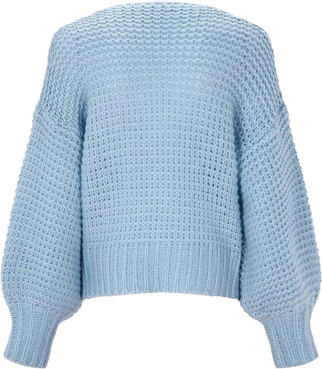 FMCHICO Women's Long Sleeve Cable Knit Cardigan Sweaters Open Front Outwear Coat