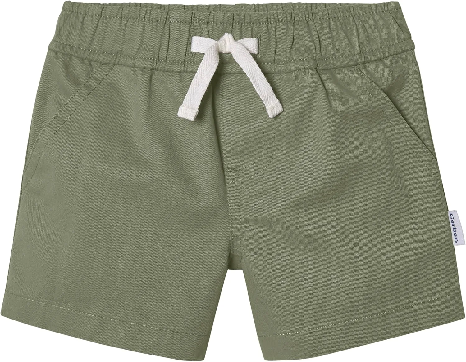 Gerber Baby Gerber Baby Toddler Unisex Stretch Chino Shorts