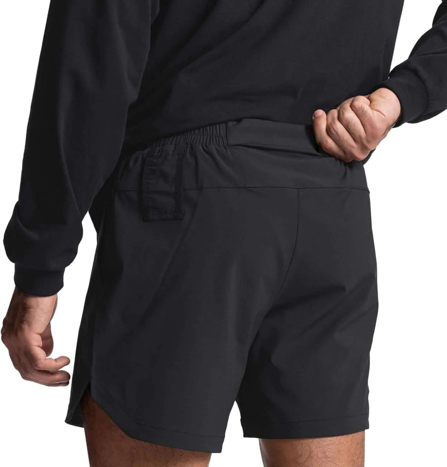 GOKKILRW Mens Athletic Gym Shorts Quick Dry Drawstring Workout Running Training Shorts Elastic Waist Summer Sports Shorts