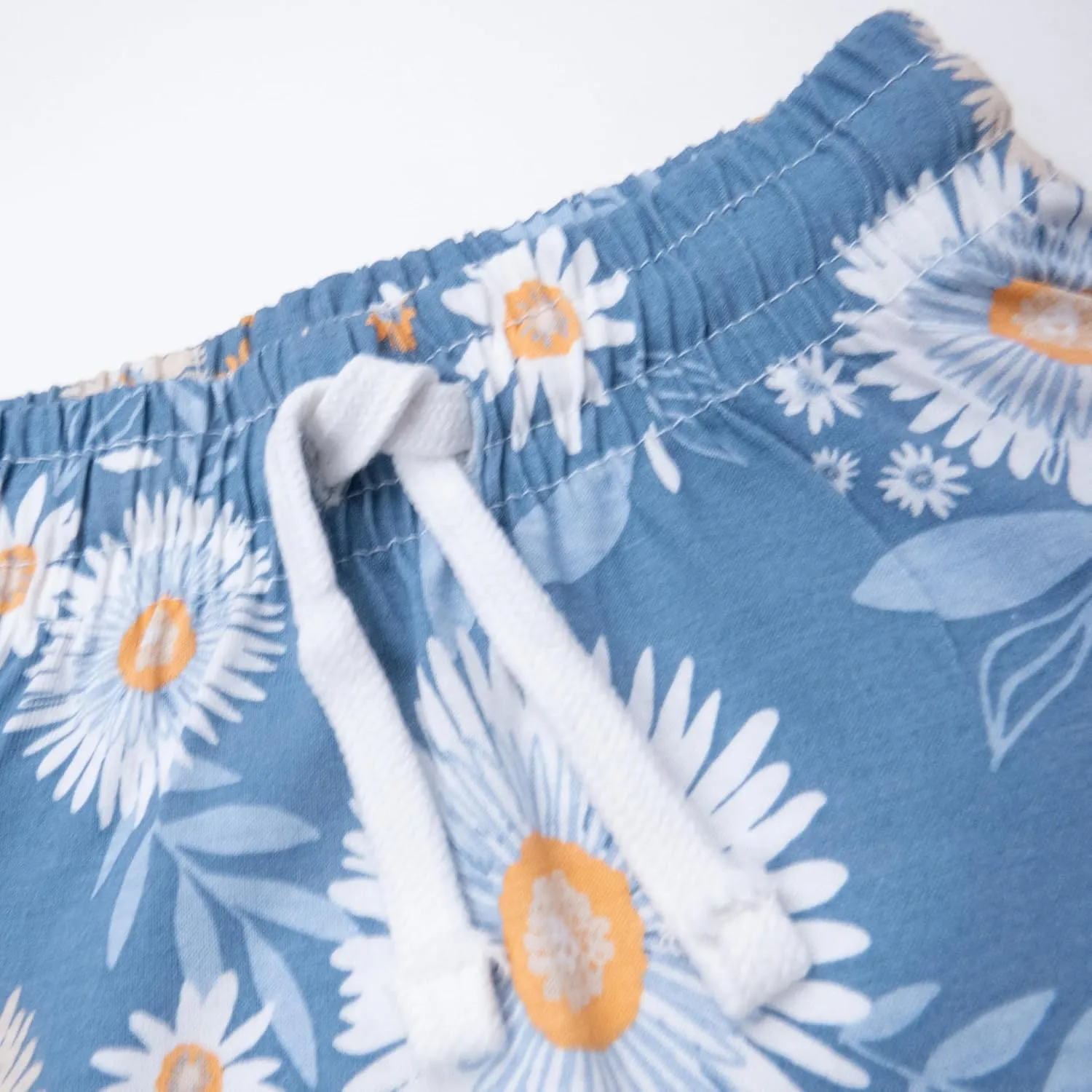 HonestBaby baby-girls Cuffed Short 100% Organic Cotton for Infant Baby and Toddler Girls