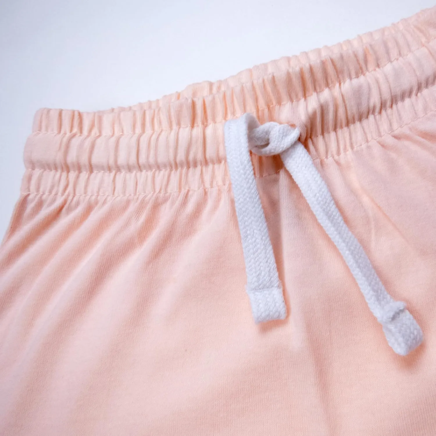 HonestBaby baby-girls Cuffed Short 100% Organic Cotton for Infant Baby and Toddler Girls
