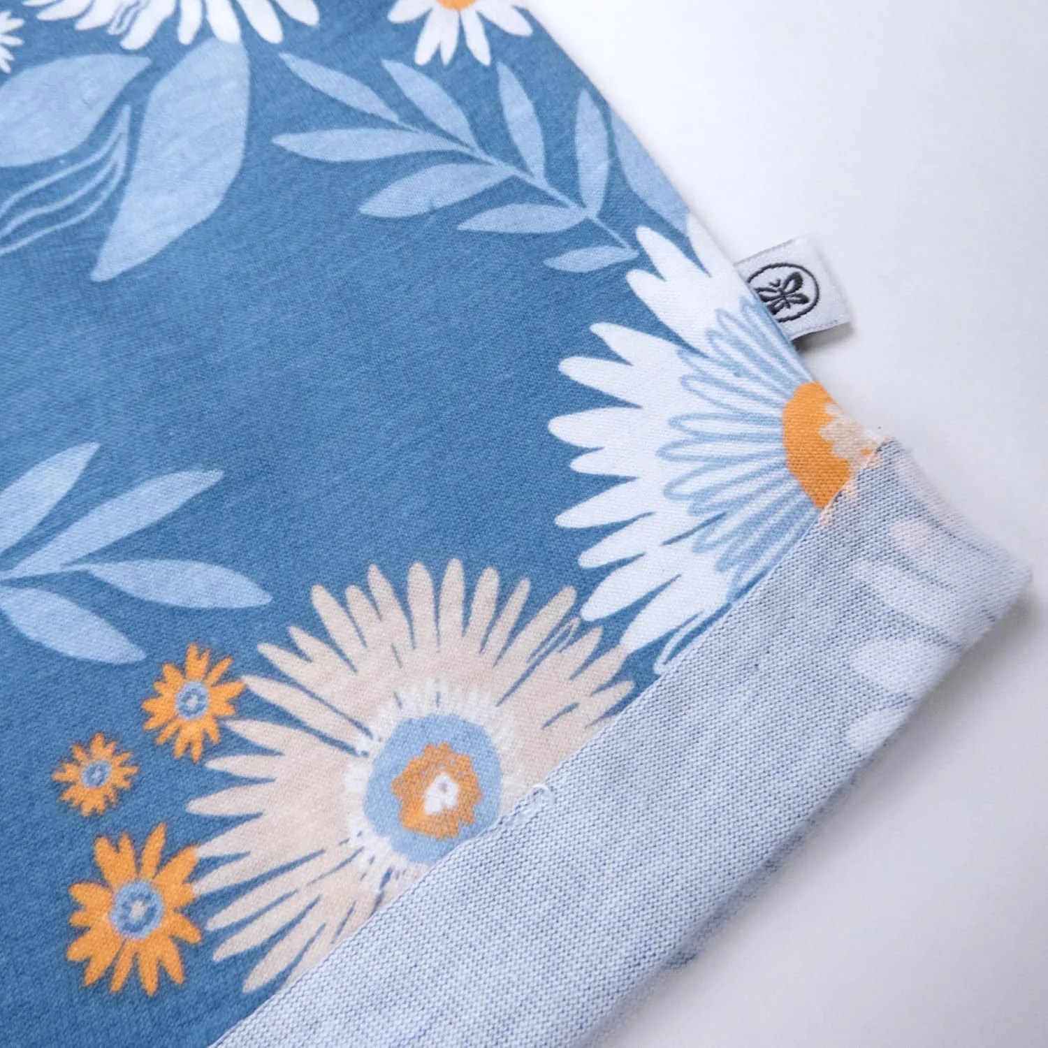 HonestBaby baby-girls Cuffed Short 100% Organic Cotton for Infant Baby and Toddler Girls