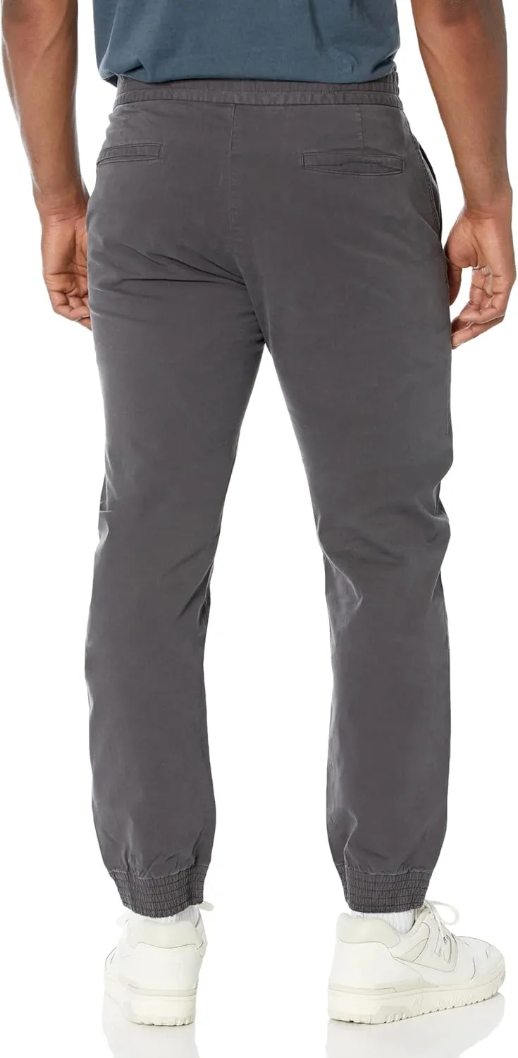 HUGO Men's Slim Fit Cuffed Drawstring Trousers