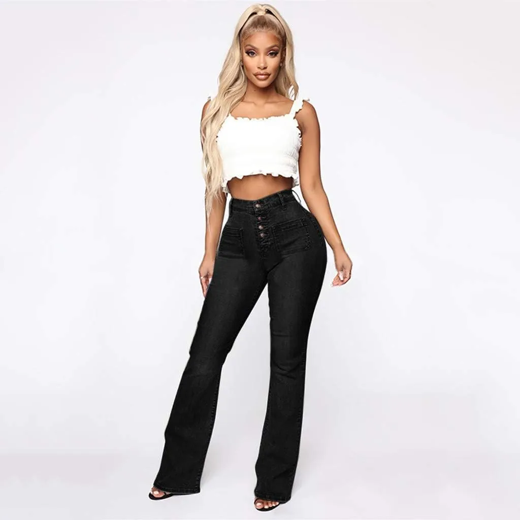 Jeans for Women High Waist Jeans Mid Womens Poket Lace Denim Casual Women's Jeans Stretch Jeans for Women Jeans for