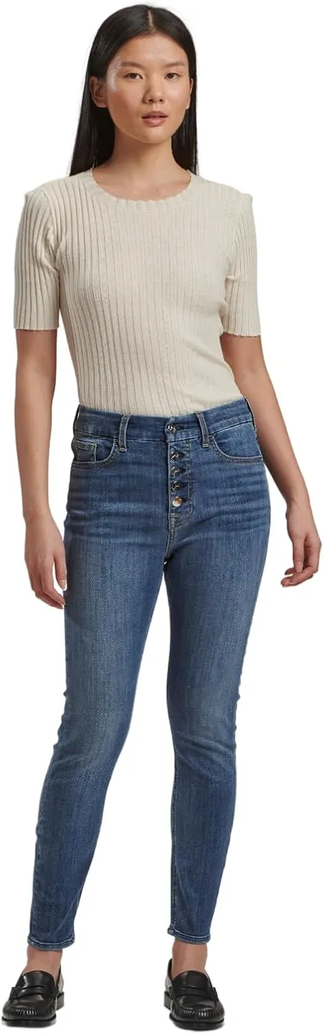 Jen7 Women's High-Waisted Ankle Skinny Jeans