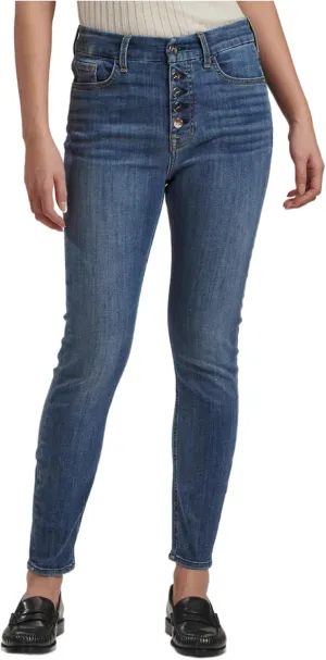Jen7 Women's High-Waisted Ankle Skinny Jeans
