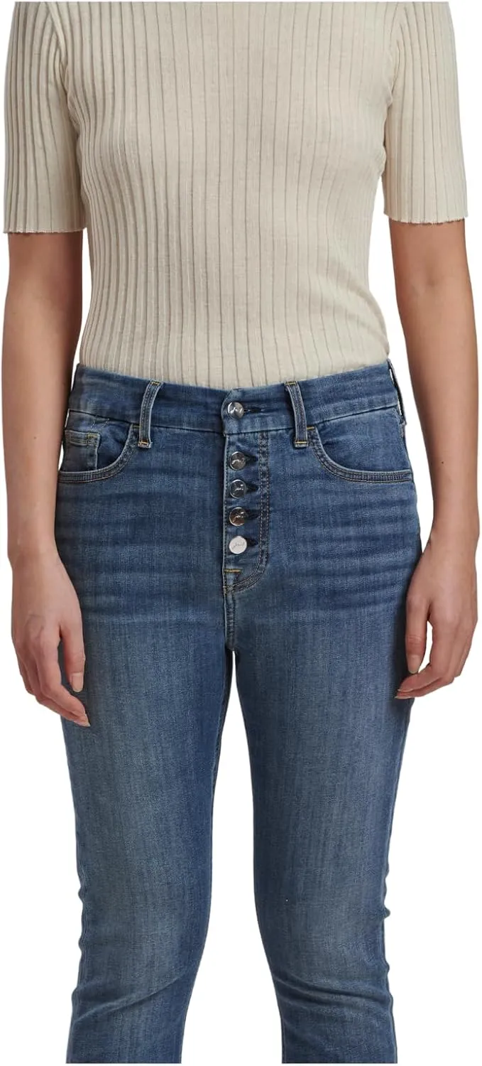Jen7 Women's High-Waisted Ankle Skinny Jeans