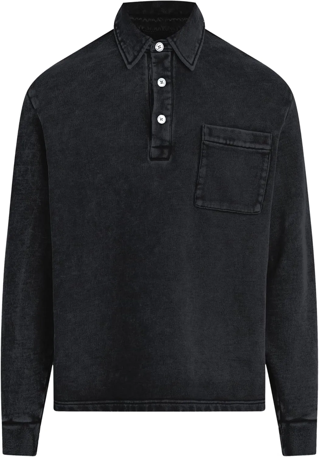 Joe's Jeans Men's Polo Long Sleeve Sweatshirt