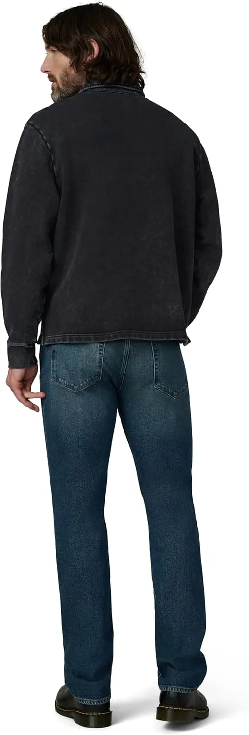 Joe's Jeans Men's Polo Long Sleeve Sweatshirt