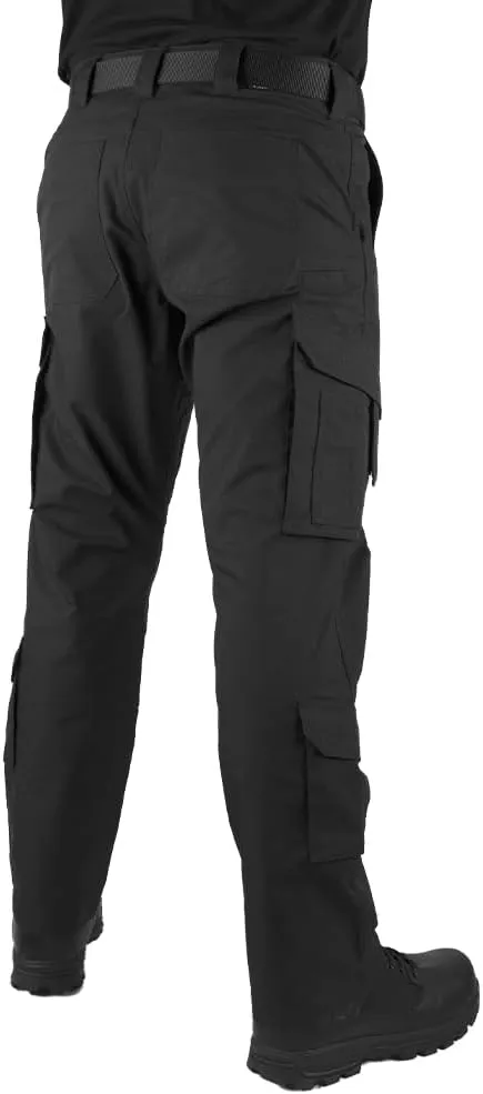 LAPG Men's Stretch EMS Pants, Tactical EMT Uniform Cargo Pants, Multi-Pockets, Work Utility Pants for Men