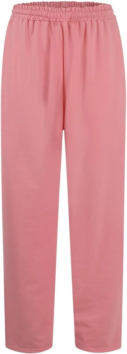 Lightweight Wide Leg Sweatpants Women 2025 Trendy Interior Drawstring High Waist Sweat Pants Baggy Lounge Jogger Pants