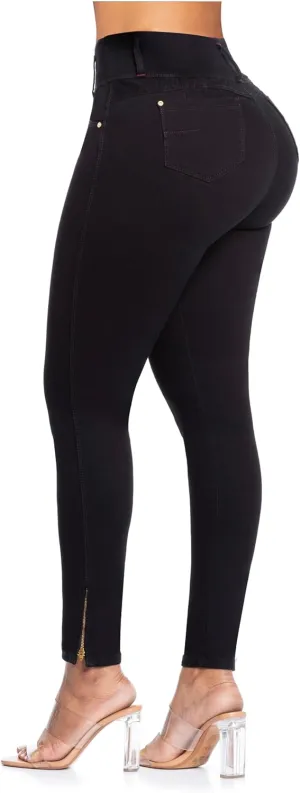 LT.ROSE High Waisted Colombian Jeans | Pantalones Colombianos Levanta Cola | Butt Lifting Jeans for Women