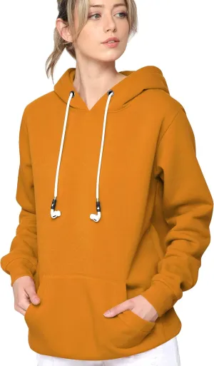 Made By Johnny Women's Active Casual Zip-up Hoodie Jacket Long Sleeve Comfortable Lightweight Sweatshirt