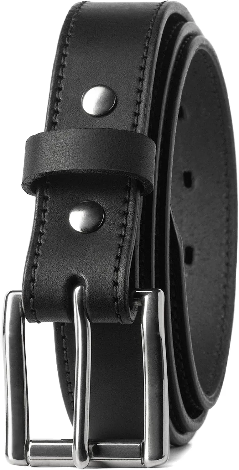 Made in USA - Full Grain Leather Belt For Men | The Icon | 1 1/4" Men's Leather Belt