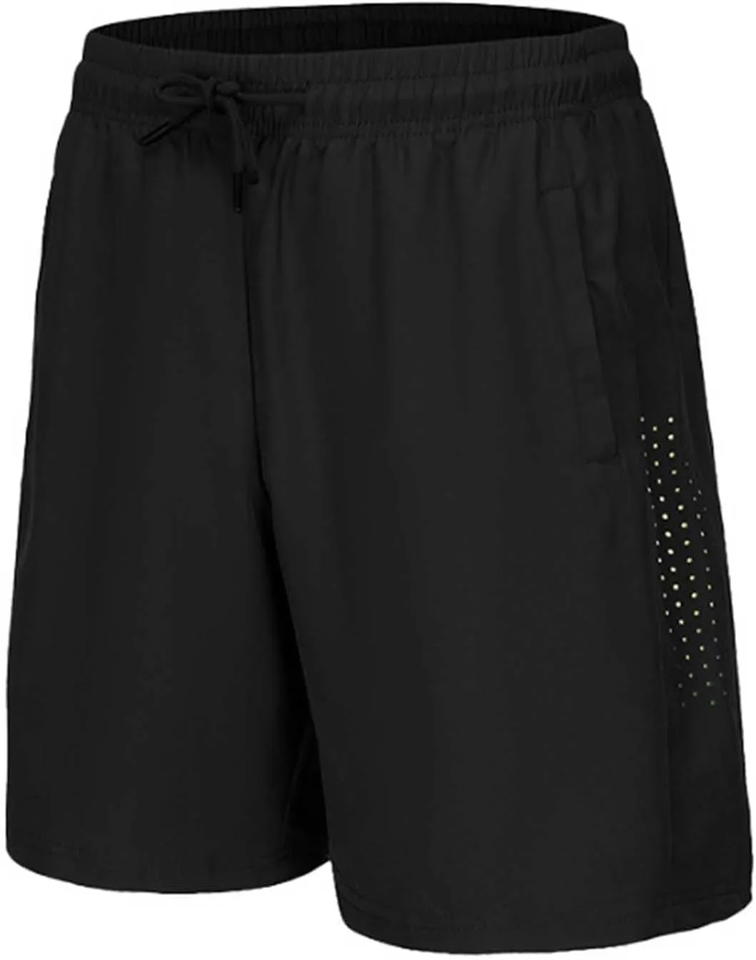 Mens Athletic Shorts Quick Dry Loose Fit Lightweighgt Breathable Sport Running Hiking Workout Gym Shorts with Pockets
