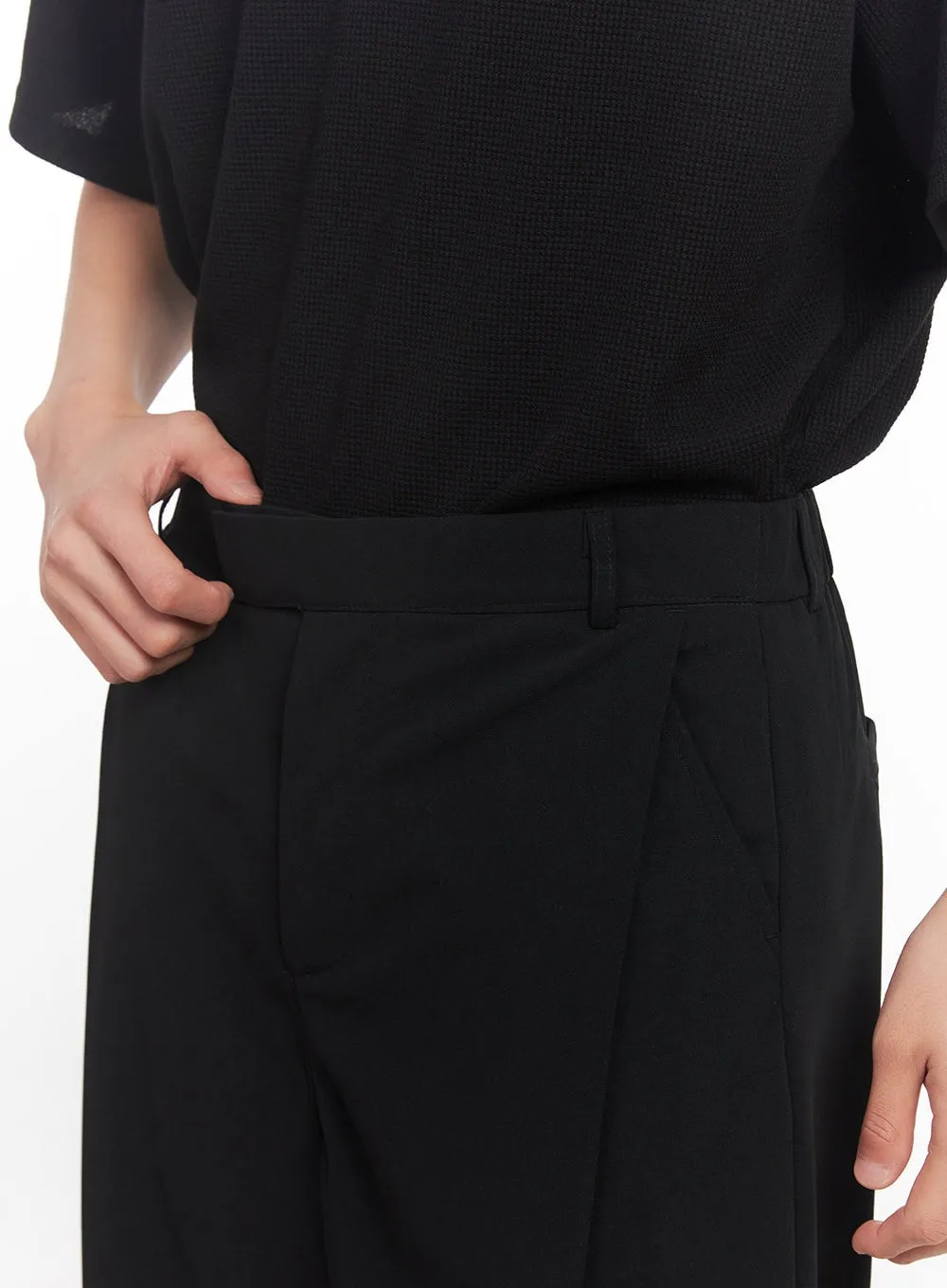 Men's Cooling Wide-Fit Tailored Pants IA510