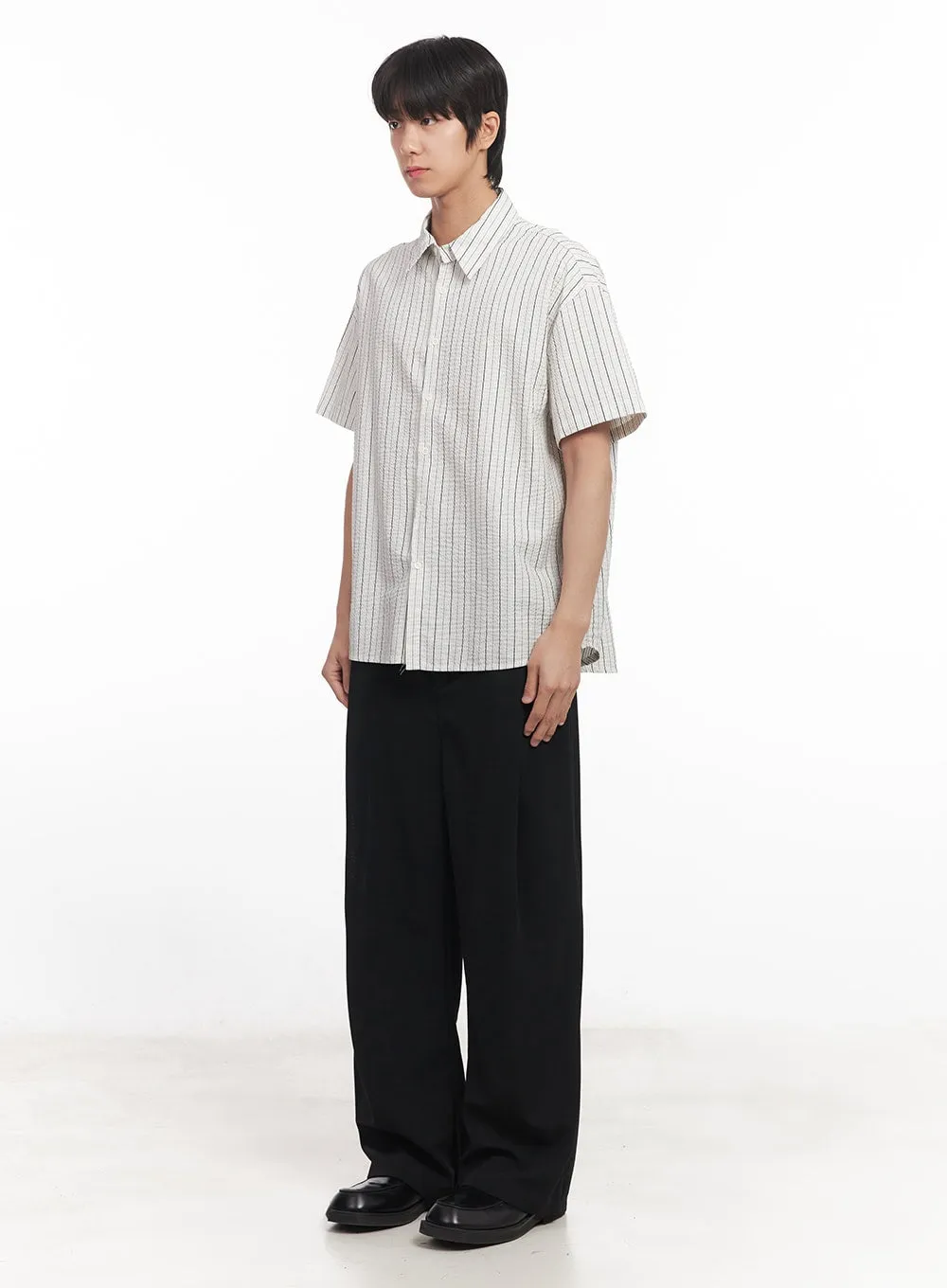 Men's Cooling Wide-Fit Tailored Pants IA510