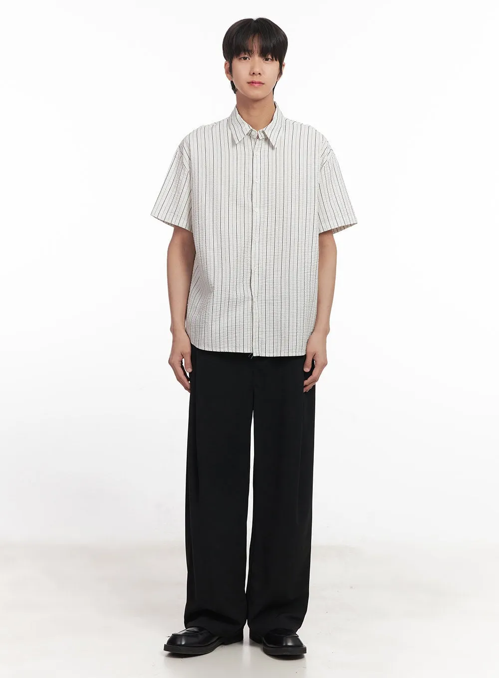 Men's Cooling Wide-Fit Tailored Pants IA510