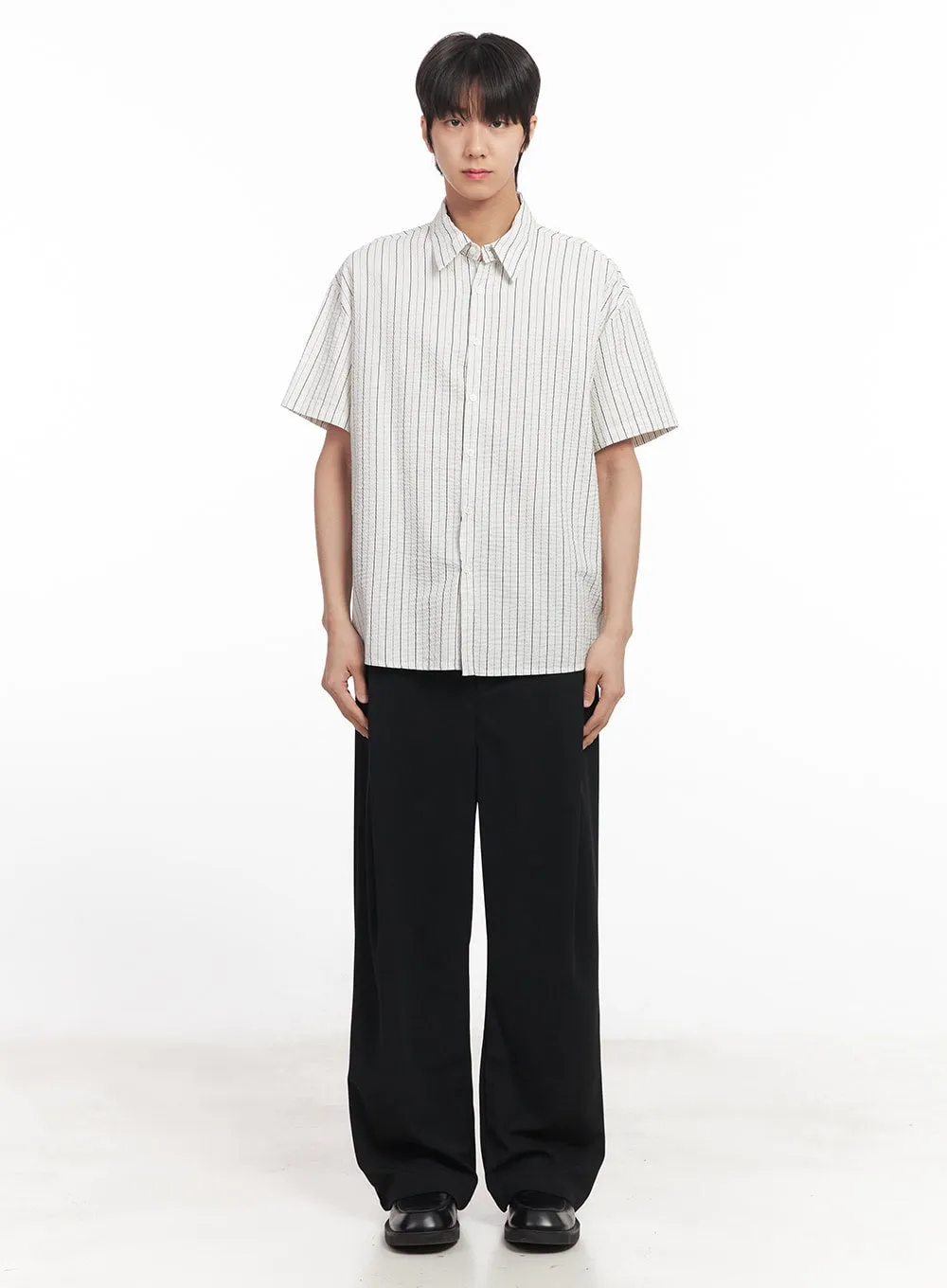 Men's Cooling Wide-Fit Tailored Pants IA510