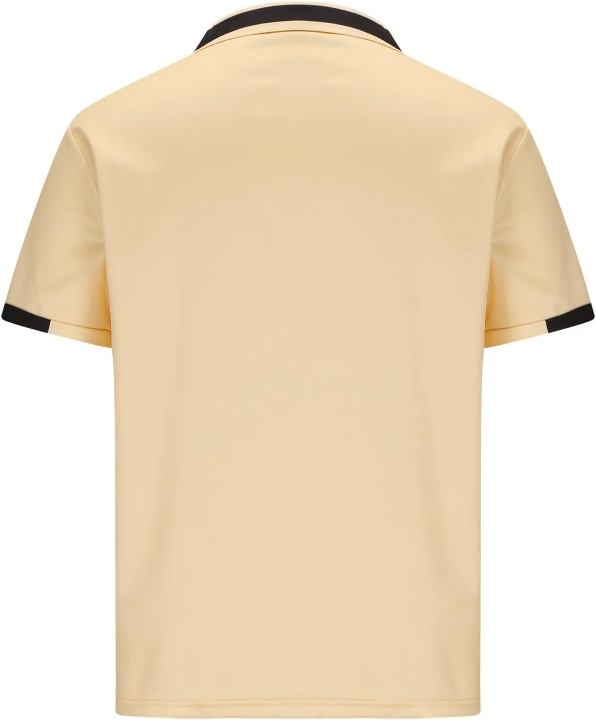 Mens Henley Shirts 2024 Summer Casual Short Sleeve Quarter Buttons V Neck Lapel Stretch Tshirt Tops for Golf