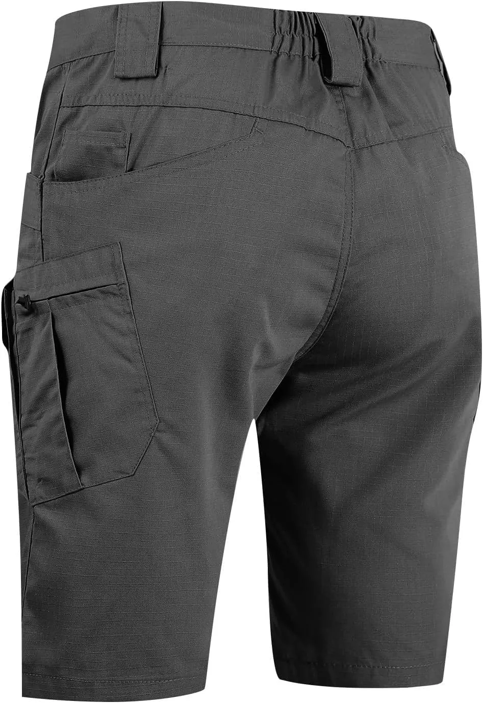 Mens Military Tactical Shorts Flat Front Combat Cargo Shorts Moisture Quick Dry Hiking Pants with Multiple Pockets