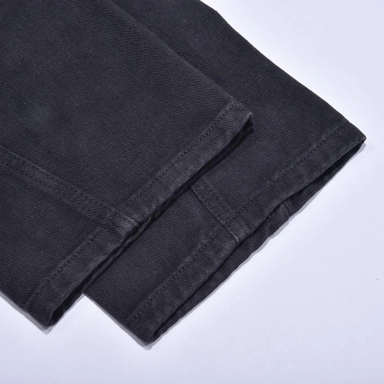 Mens Star Graphic Y2K Baggy Jeans Relaxed Fit Casual Hip Hop Wide Leg Trousers Fashion Loose Denim Pants Streetwear