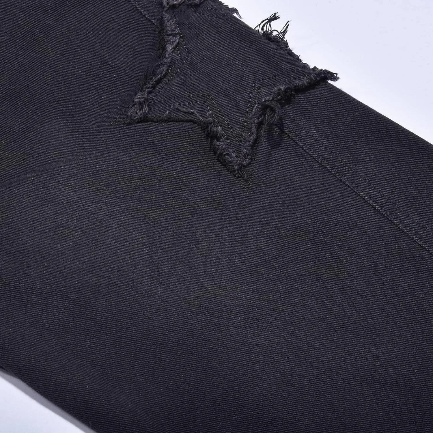 Mens Star Graphic Y2K Baggy Jeans Relaxed Fit Casual Hip Hop Wide Leg Trousers Fashion Loose Denim Pants Streetwear
